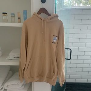 Beige vegan sweatshirt